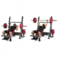 Олимпийская наклонная скамья PANNATA Freeweight High Performance Super Olympic Inclined Bench 1HP205